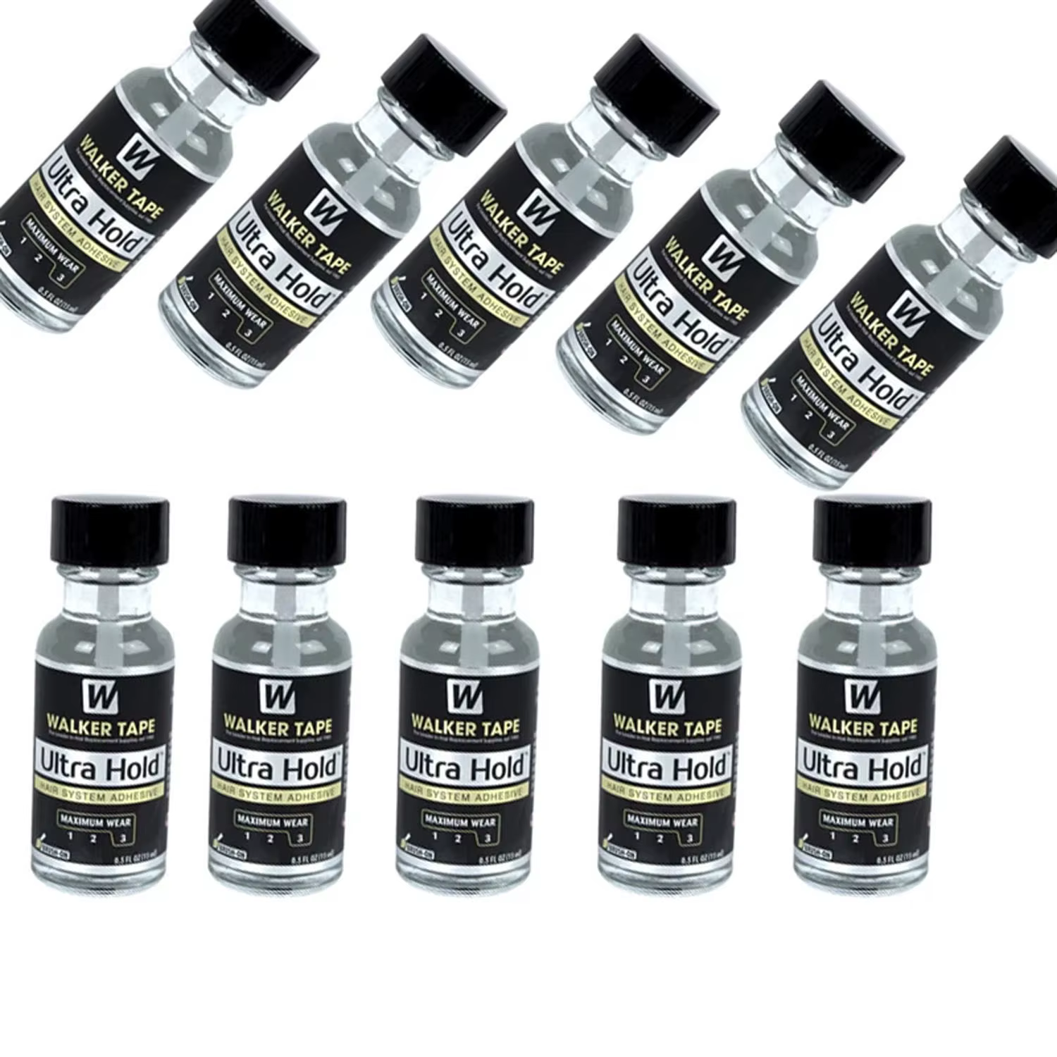 10/15/20pcs15ml colle ultra tenue pour perruques de dentelle dentelle avant perruque colle imperméab