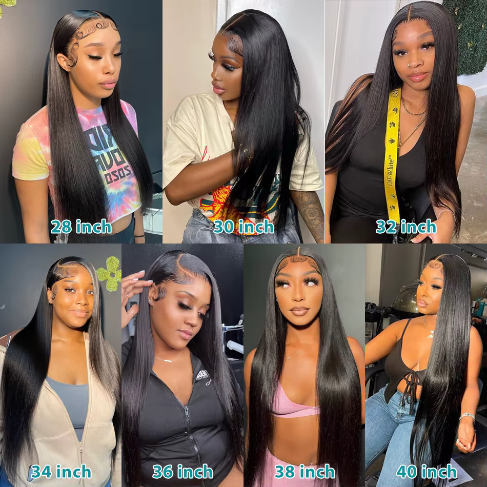 28 30 32 pouces os droit Extensions de cheveux humains paquets brésiliens 100% vierge cheveux humain