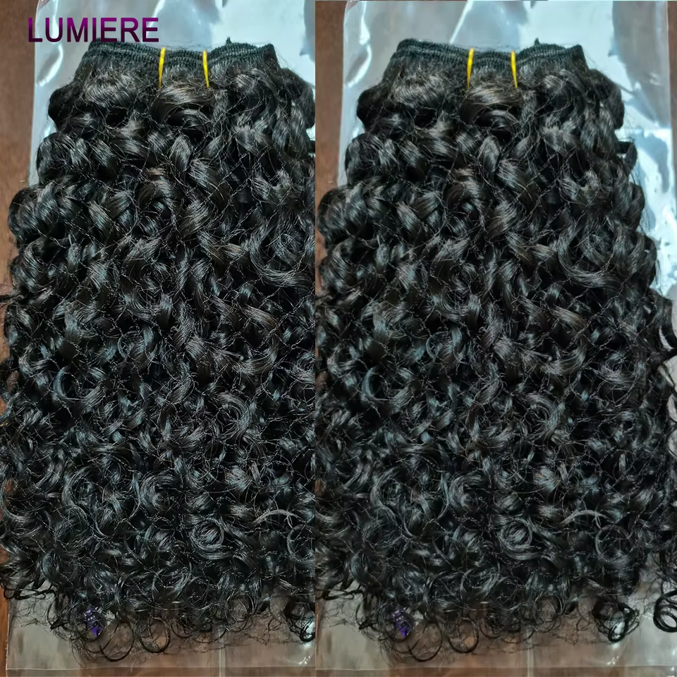 Pas cher vierge brut 30 pouces birman Pixie rebondissant bouclés paquet affaire 100% cheveux humains
