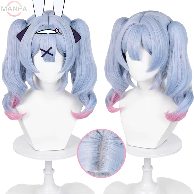 2 styles de perruque de Cosplay Miku Rabbit Hole, perruques synthétiques résistantes à la chaleur + 