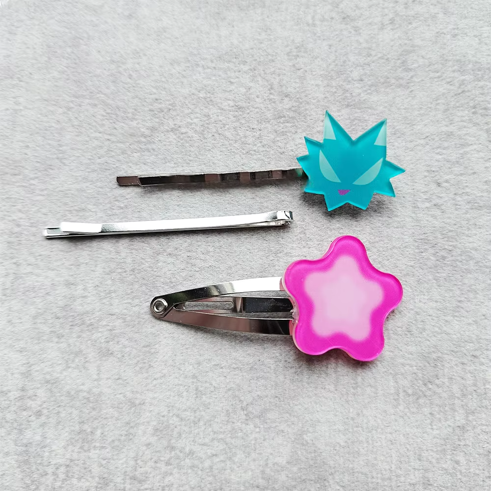 Ivan R6 pince à cheveux Alien scène Cosplay mignon Kawaii accessoire chapeaux fleur rose jusqu'à pin