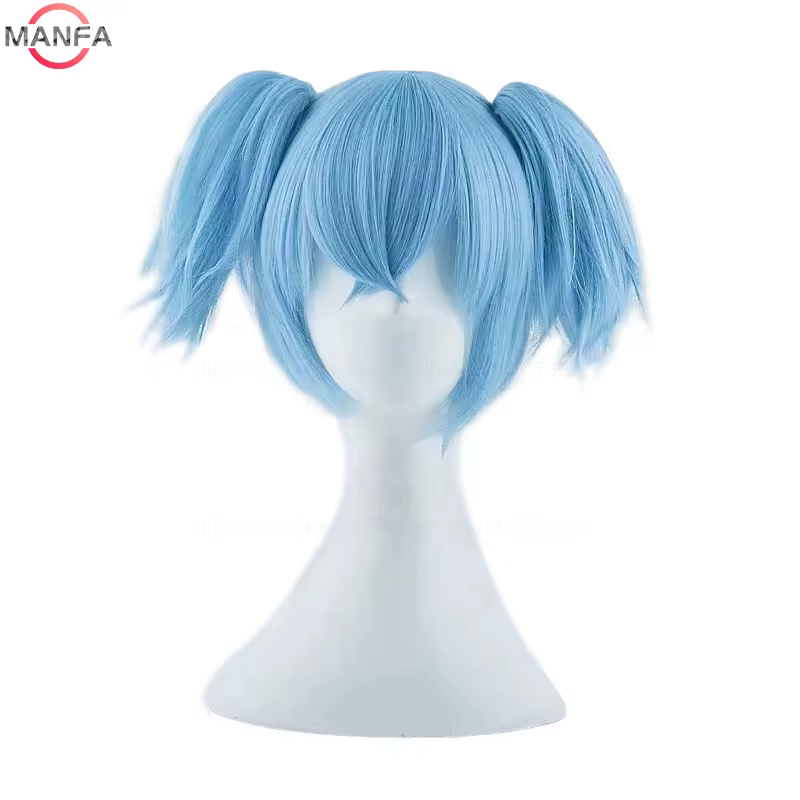 Anime Shiota Nagisa perruque Sally visage pince queue de cheval résistant à la chaleur cheveux synth