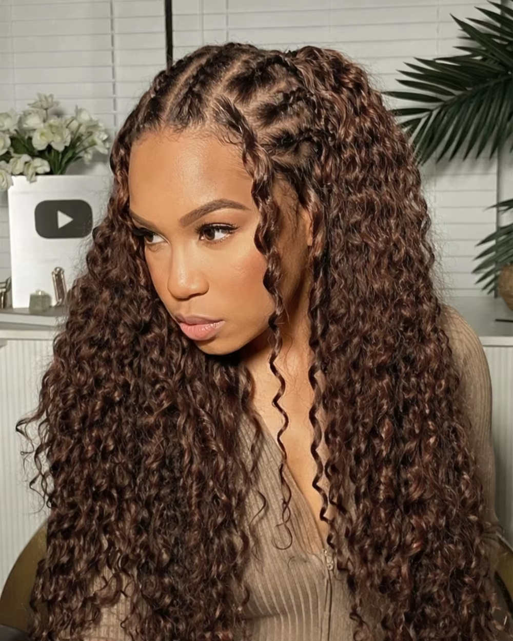 Cheveux humains bouclés en spirales petites, pré-séparés, sans nœuds, pour crochet – Miracle Knot # 