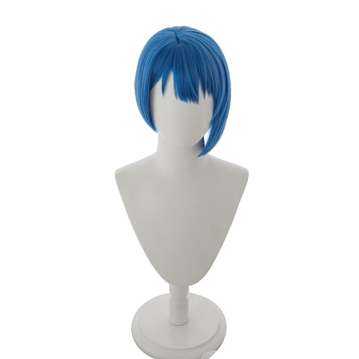 Perruque de cosplay AniHut bleue de 32 cm de Kiritani Haruka, Project SEKAI COLORFUL STAGE! Cheveux 
