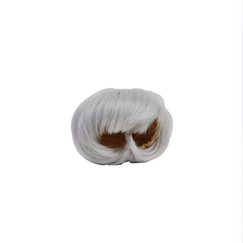 YMY-Perruque de cheveux au beurre multicolore pour enfants, fibre de haute température, accessoires 