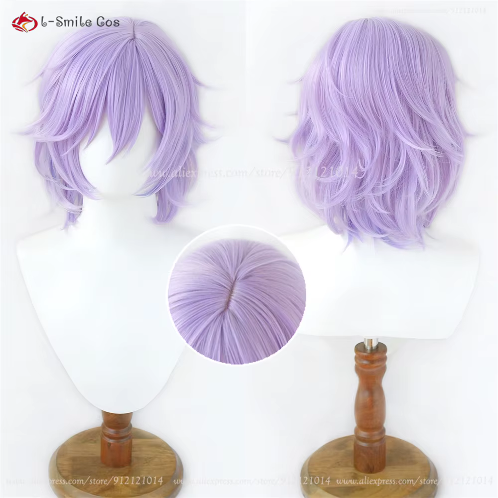 Epel Felmier Cosplay perruque violet dégradé Cruly perruques pour femmes Cosplay Anime perruque rési