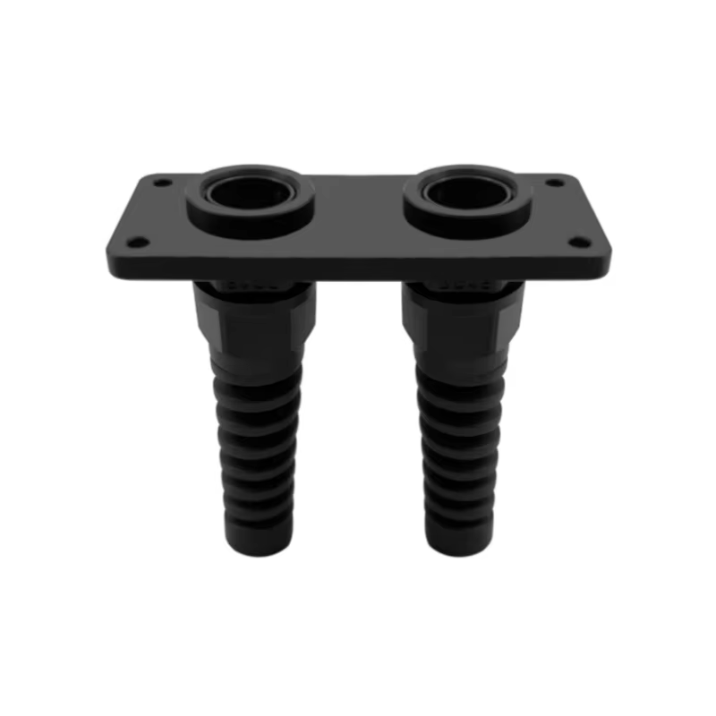 Presse-étoupe marine ISURE avec base en aluminium anodisé, antirouille, anticorrosion, étanche IP68,