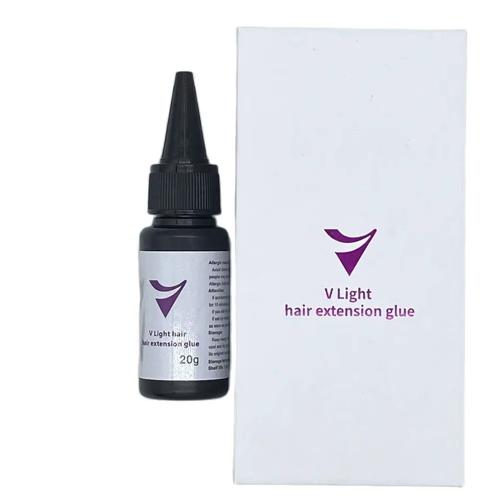 Outil d'extension capillaire V Light Technology pour les extensions à bandes adhésives, connecteur f