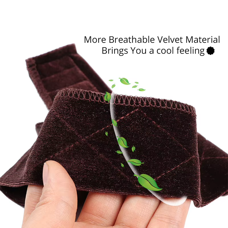 5.5cm de largeur anti-dérapant perruque Grip bandeau doux velours bandeau pour perruque Fastern régl