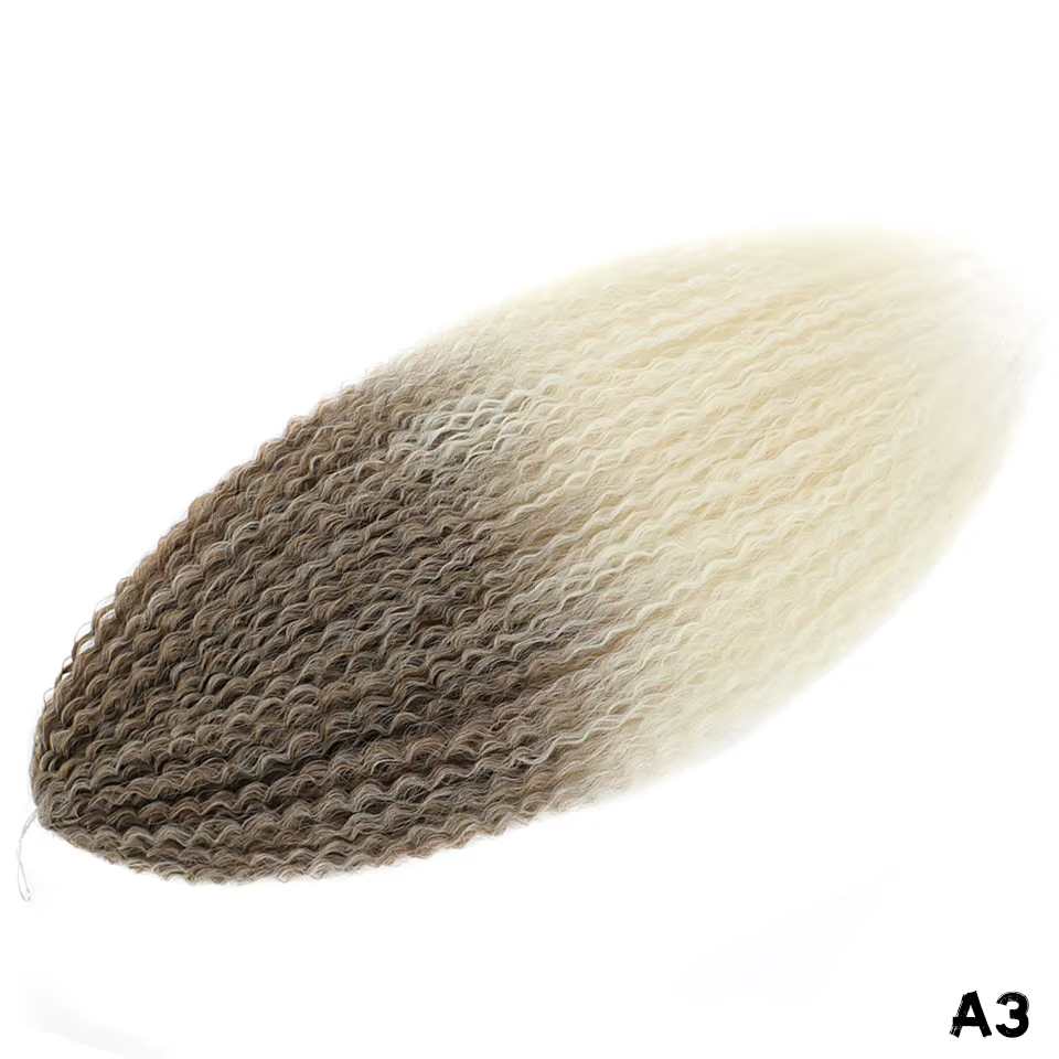 Crochet cheveux Afro boucles tressage Extensions de cheveux synthétique africain tressé cheveux pour