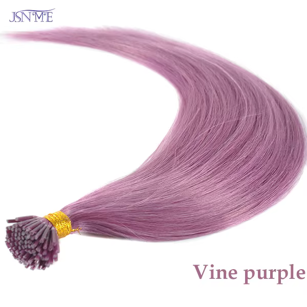 JSNcloser-Extensions de Cheveux 613 Naturels, Article Type KtBlue, Violet, Rose, 100%, 20 Pouces