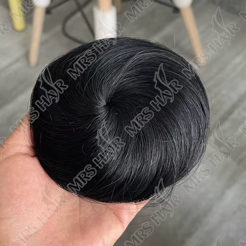 VADES Chignon Extension Cheveux 100% Naturels avec Cordon de Serrage, Postiche Chignon Effet Ballet 