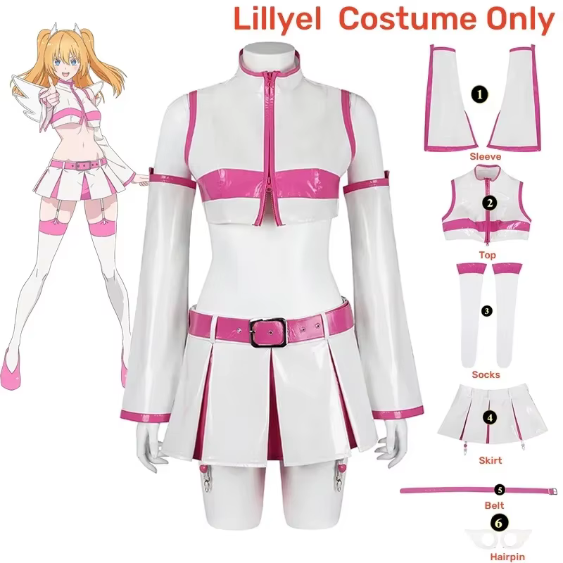 2.5 séduction dimensionnelle Liliel Lillyel Lilysa Nigoriri Milliela Mikari Ririsa Cosplay Costume a