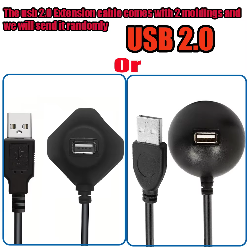 Câble d'extension USB de bureau USB 3.0/USB 2.0 rallonge mâle à femelle avec câble d'extension de bu