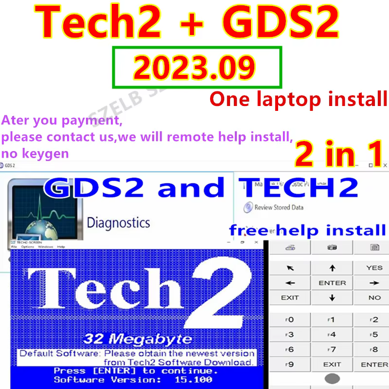 Logiciel MDI le plus récent 2025 pour MDI GDS 2 + TECH 2 + DPS 4.56 – Installation et activation de
