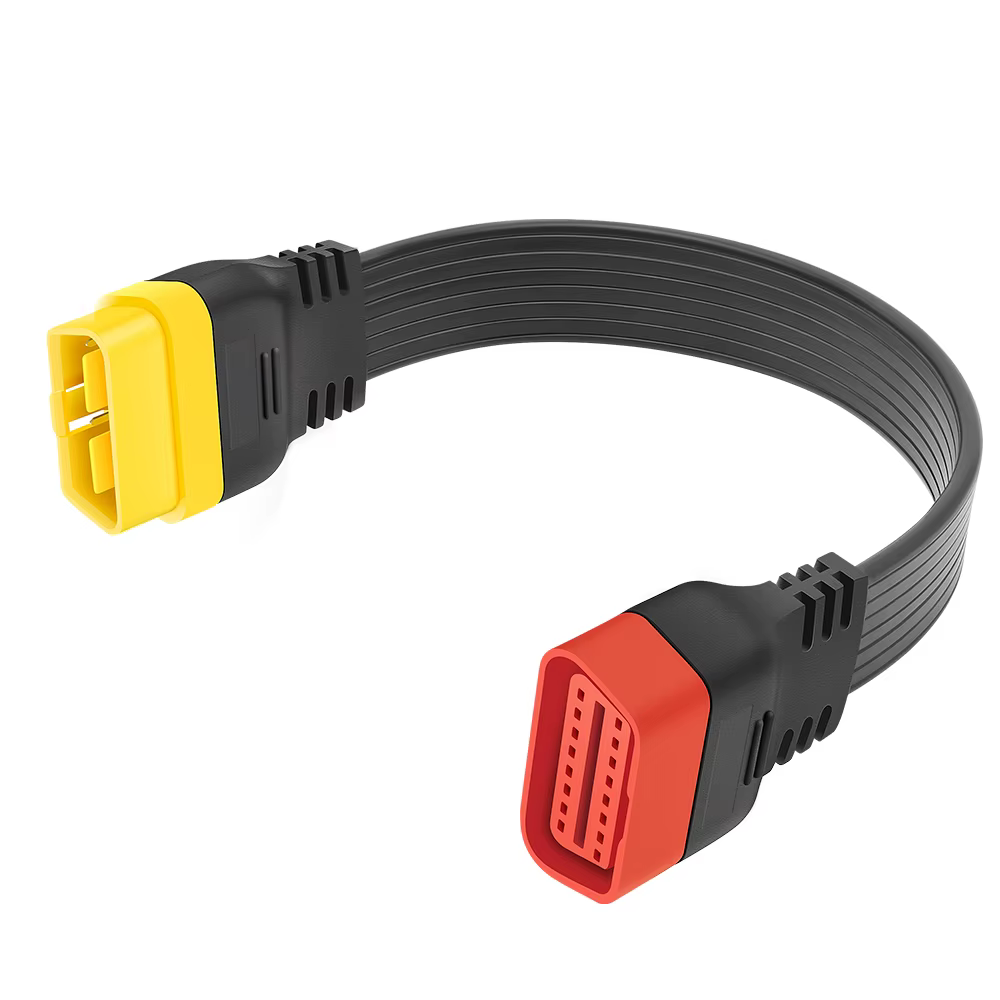 Câble d'extension OBD2 OBDII, connecteur mâle à femelle, outil de Diagnostic 16 broches pour lanceme