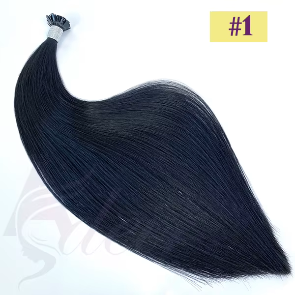 ADEIRS-Extensions de Cheveux à Pointe Plate de Haute Qualité, Vrais Cheveux Humains Naturels, Capsul