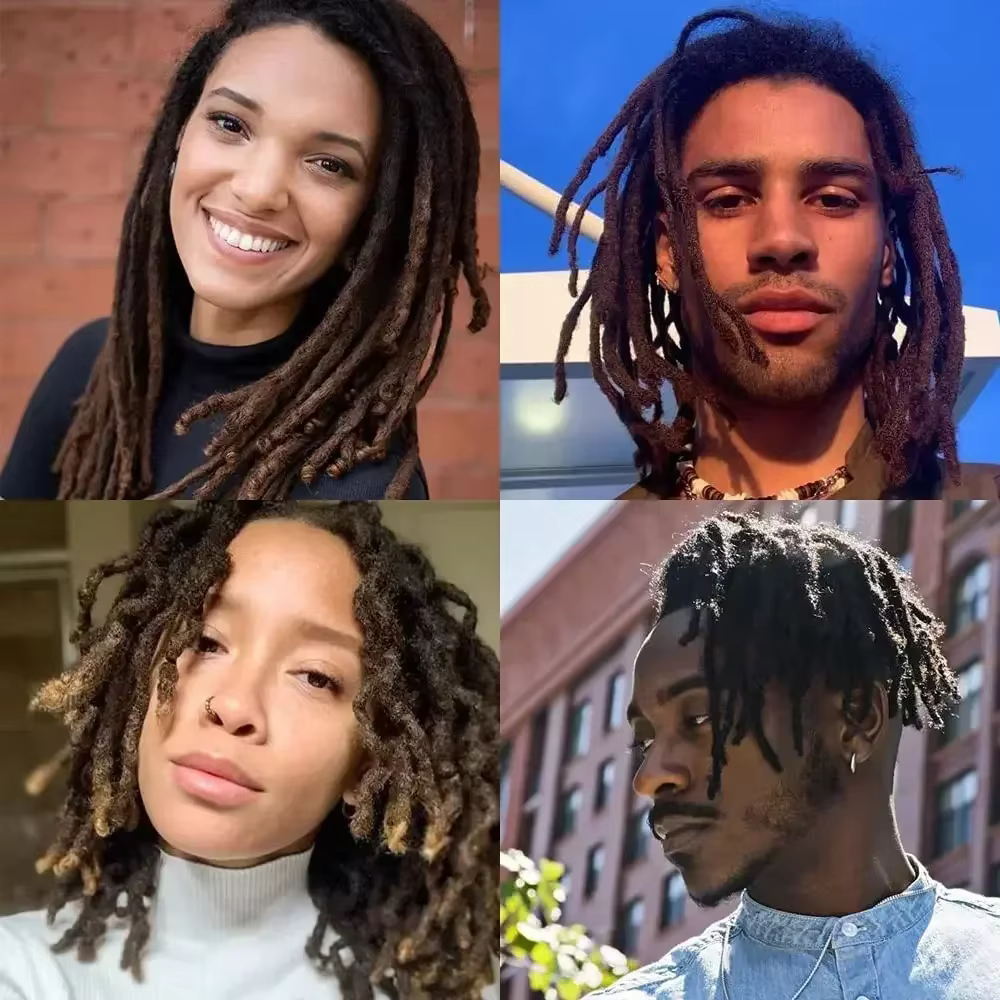Cheveux humains Afro crépus en vrac de qualité supérieure 4C, 10 à 20 pouces, noir naturel, 100% che