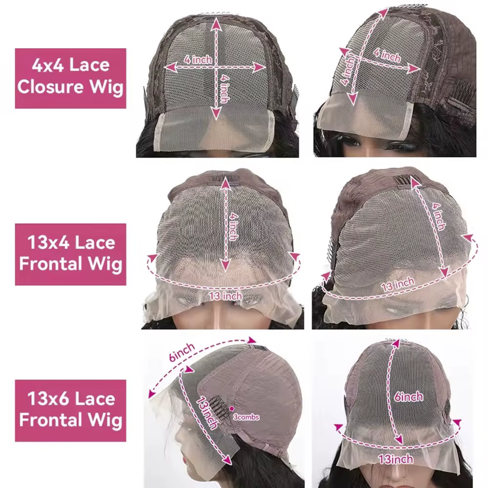 Perruque Lace Frontal Wig Body Wave brésilienne naturelle, cheveux ombrés, blond, 1b/4/27/30, 13x4,
