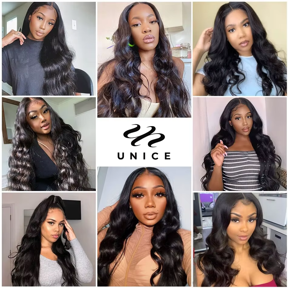 Tissage en lot péruvien 100% naturel Body Wave-UNice Hair, cheveux vierges, extension capillaire, 30