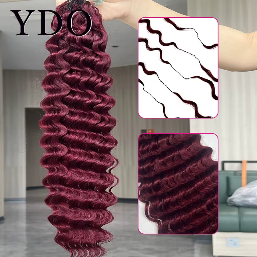 Extensions de cheveux humains au crochet