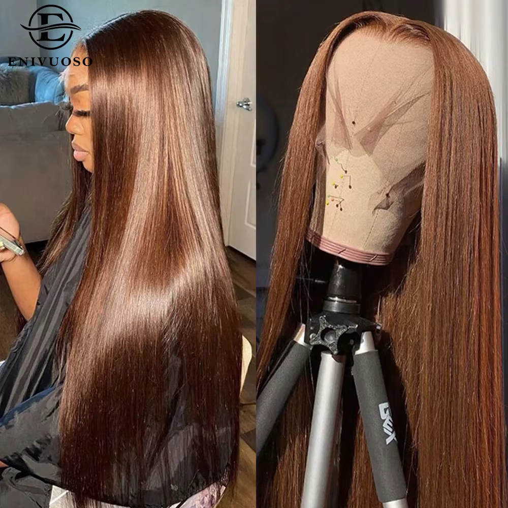 Perruque Lace Front Synthétique Longue et Lisse
