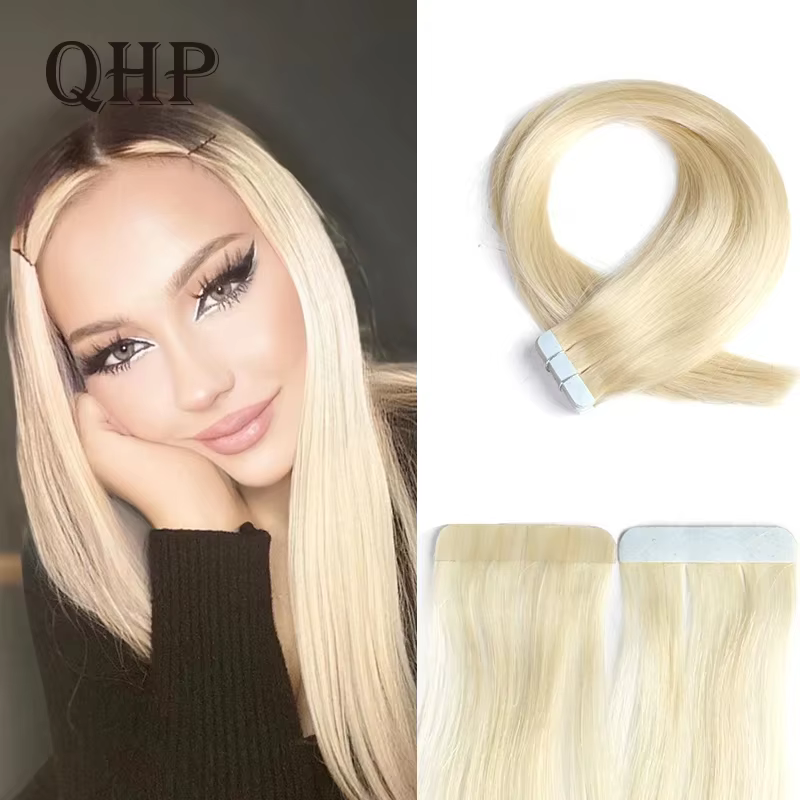 Extensions de Cheveux Naturels Lisses