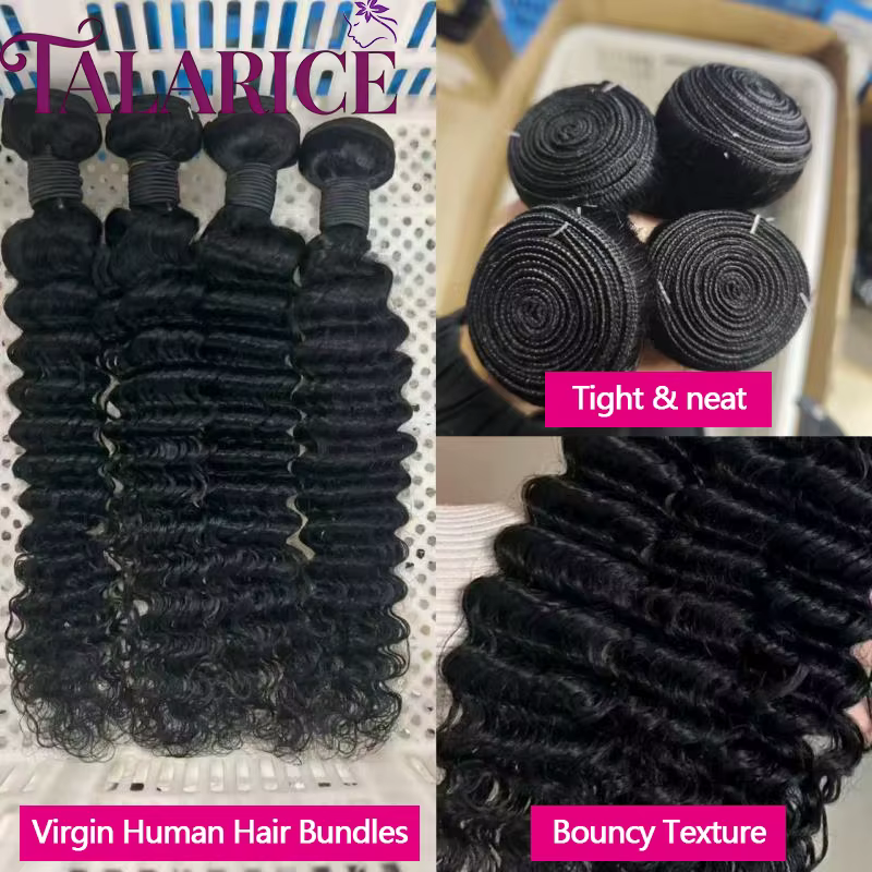 Tissage Humain Hair Deep Wave 20 22 pouces