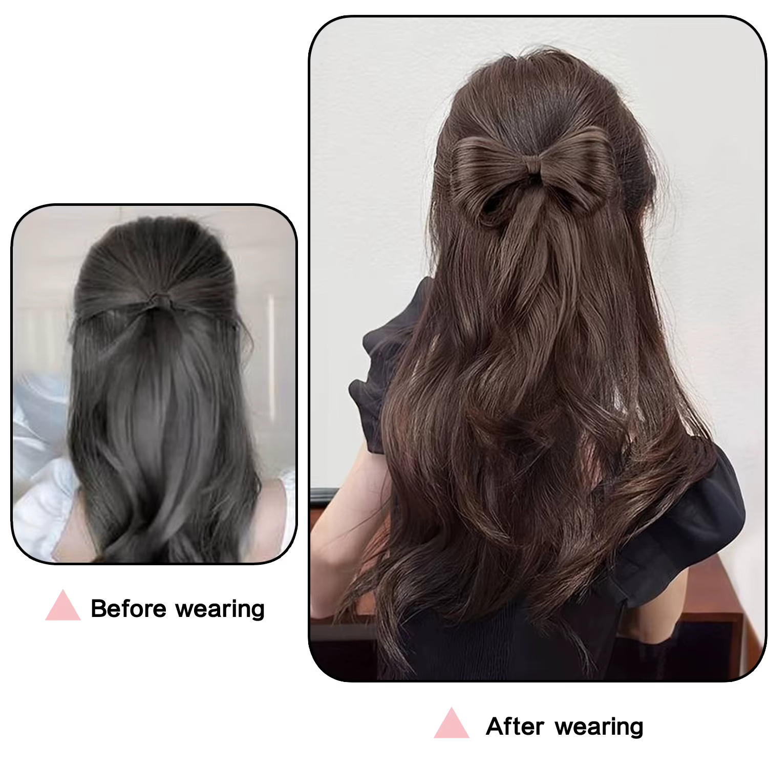 Chignon à nœud papillon