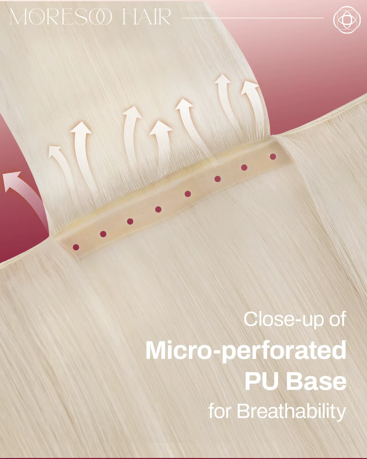 Extensions de cheveux Moresoo Butterfly Weft