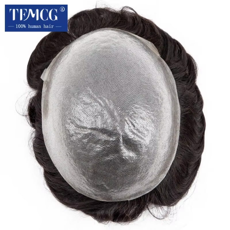 Prothèse capillaire pour homme en PU 0