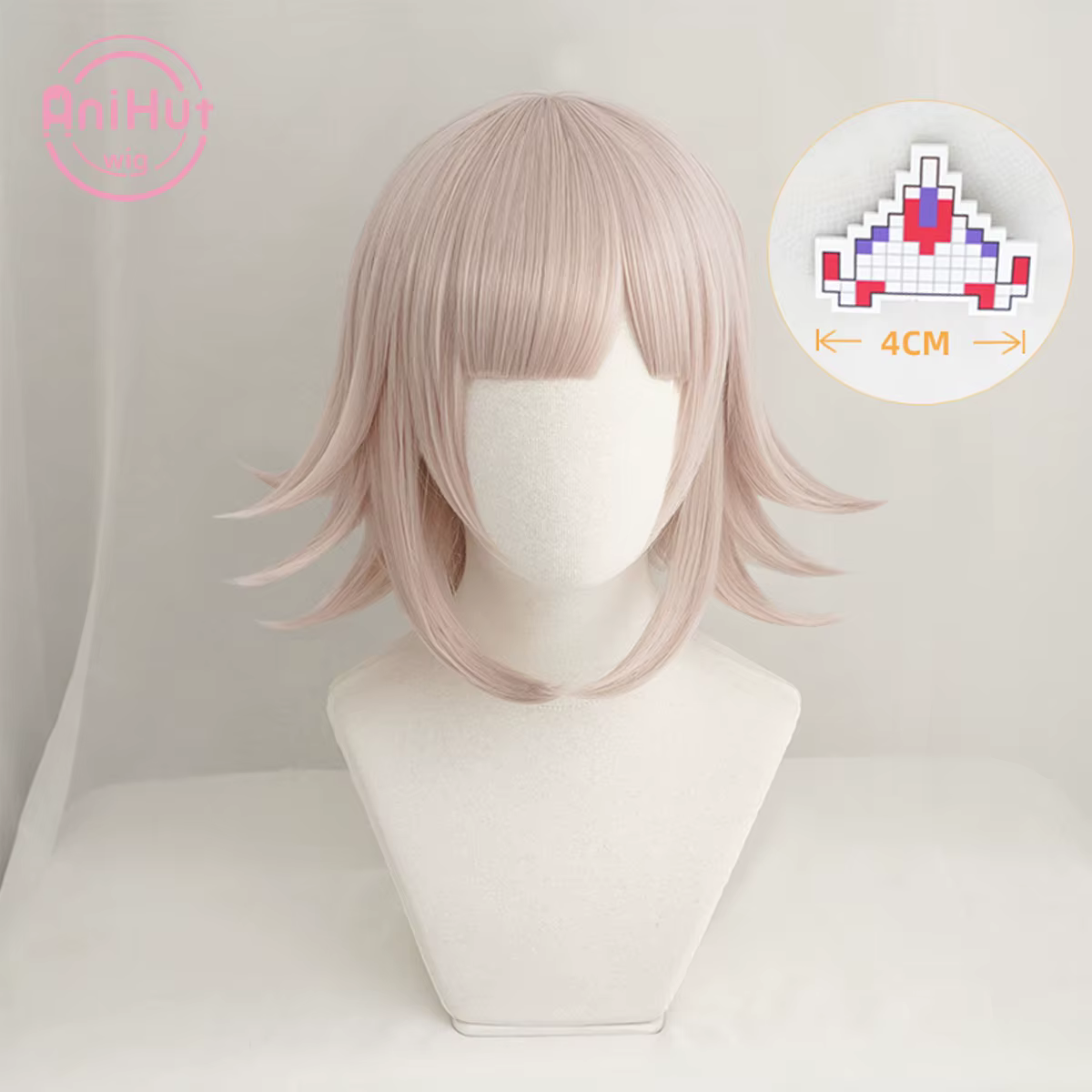 【AniHut】NANAMI CHIAKI Perruque Super Danganronpa Cosplay