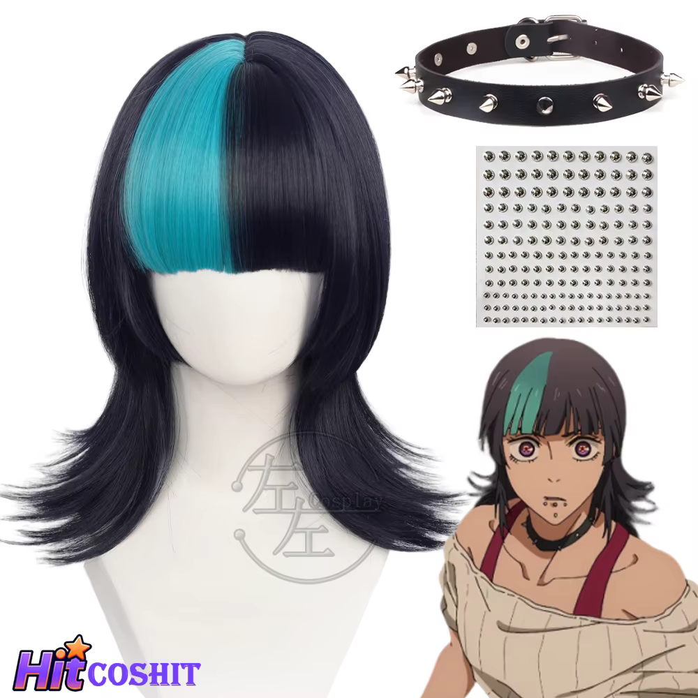 Perruque et collier Kirara Hoshi pour cosplay