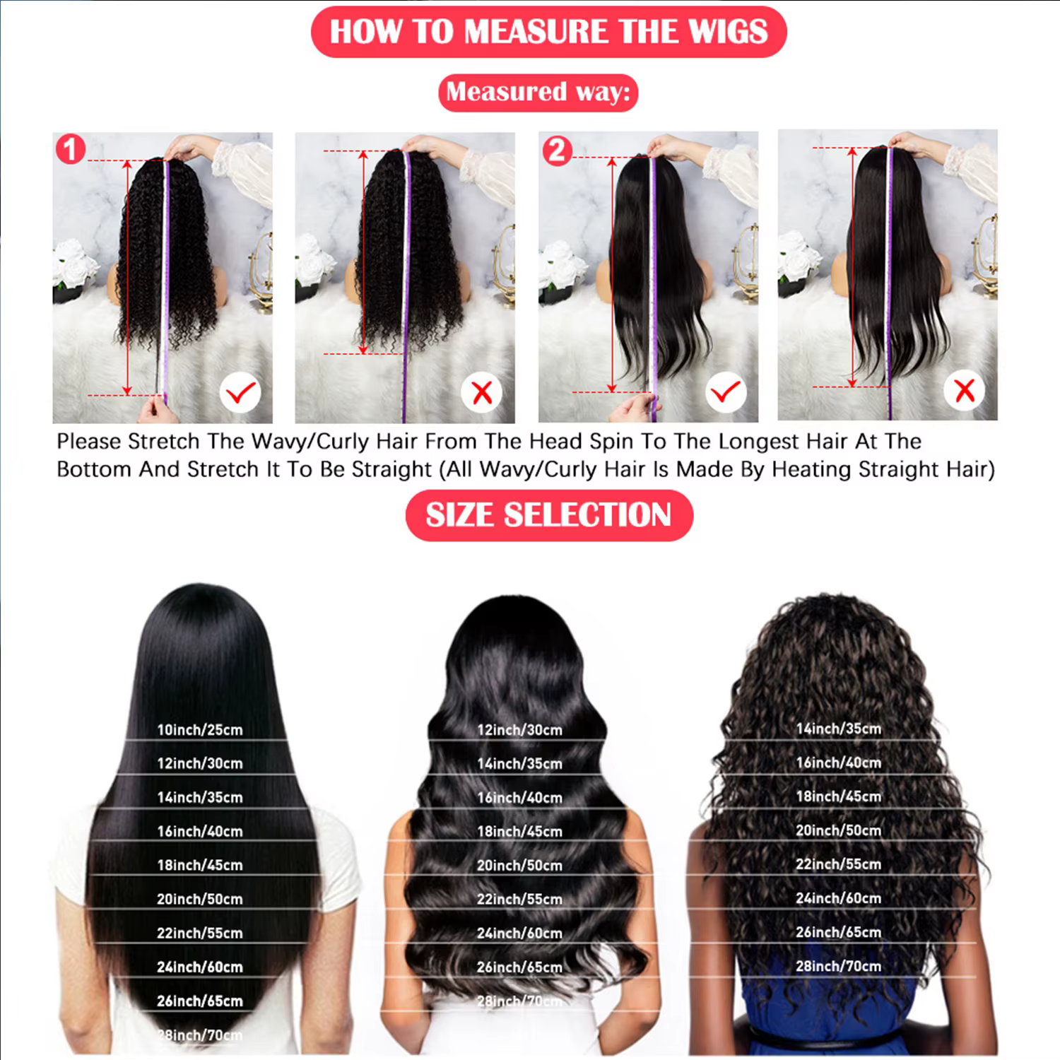 Perruque Lace Front Wig 360 naturelle