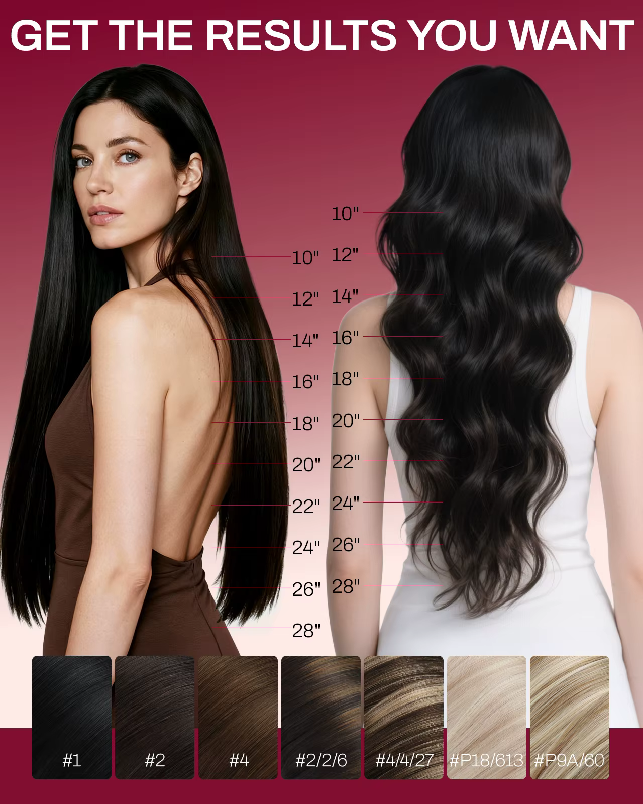 Extensions de cheveux Moresoo Butterfly Weft
