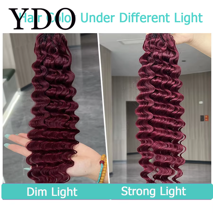 Extensions de cheveux humains au crochet