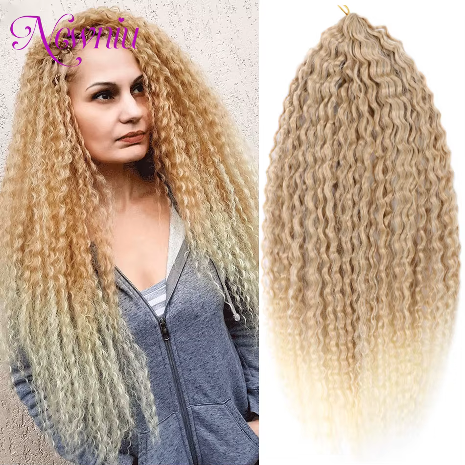 Dreadlocks faits à la main Tresses au crochet Extensions de cheveux pour femmes noires