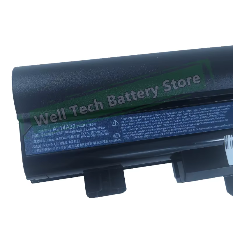 Batterie ACER AL14A32 pour ACER Aspire E14 E15 E5-421 E14 Touch E15 Touch E5-572G E5-572G-593Y Extensa 2509 EX2509 Series