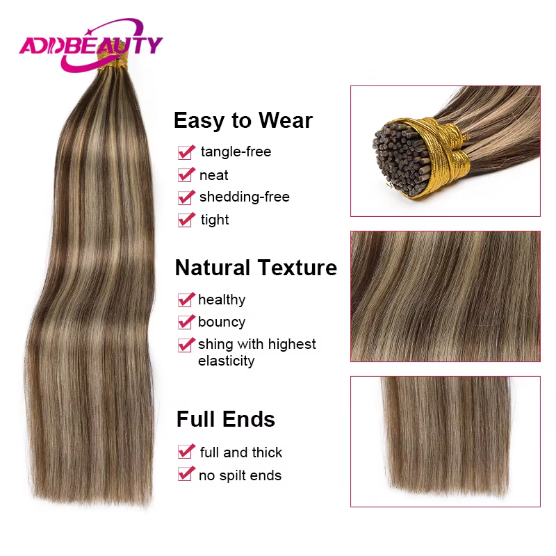 I Tip Extension de cheveux