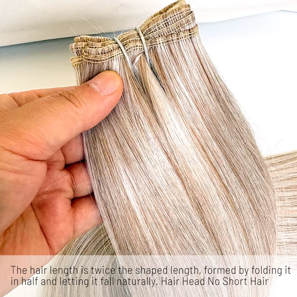 Bio cheveux raides paquets 26 "naturel doux résistant à la chaleur fibres synthétiques Extensions
