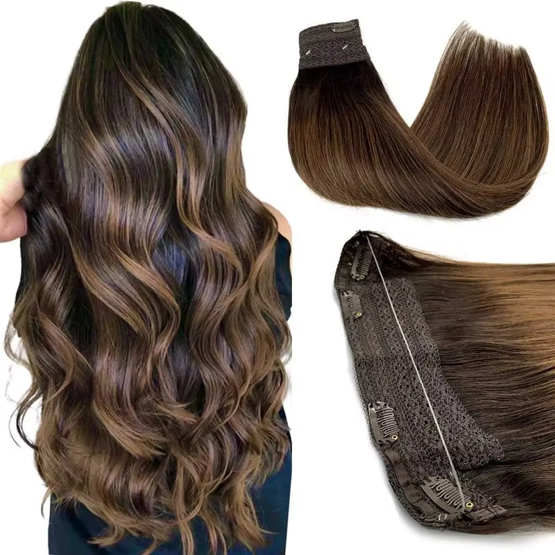 Extensions de cheveux en fil