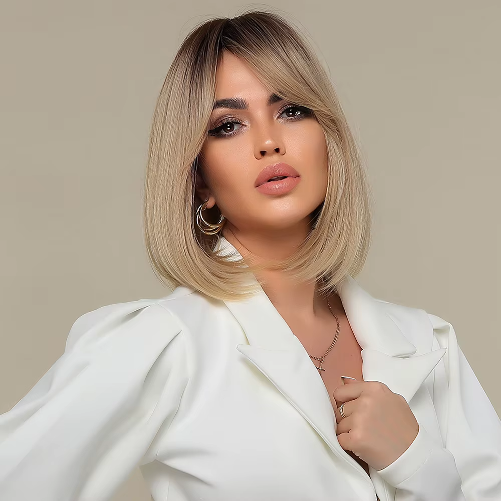 EASIHAIR – perruque Bob synthétique courte et lisse