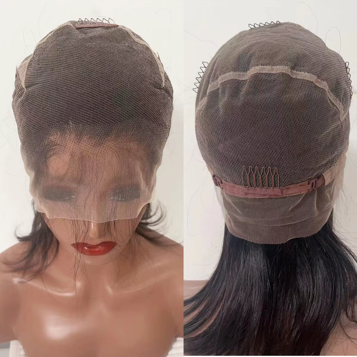 Perruques tressées Full HD de 8 à 22 pouces, sans nœuds, pour tresses, cornrows, dreadlocks, faux locs, micro-tresses, pour un coiffage polyvalent