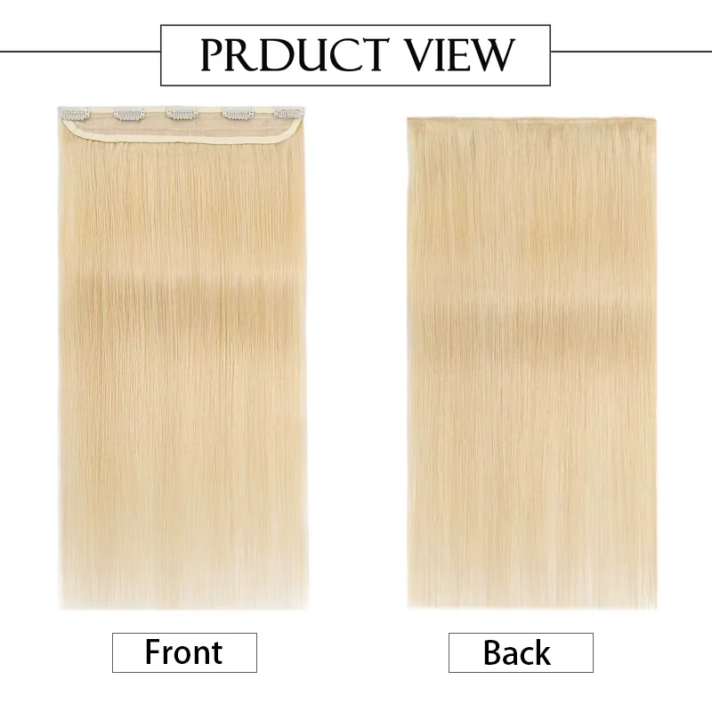 # 613 Clips dans les Extensions de cheveux couleur