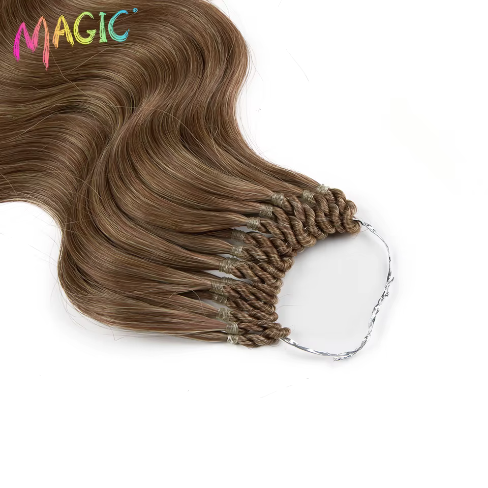 Magic-Extensions de cheveux synthétiques Body Wave