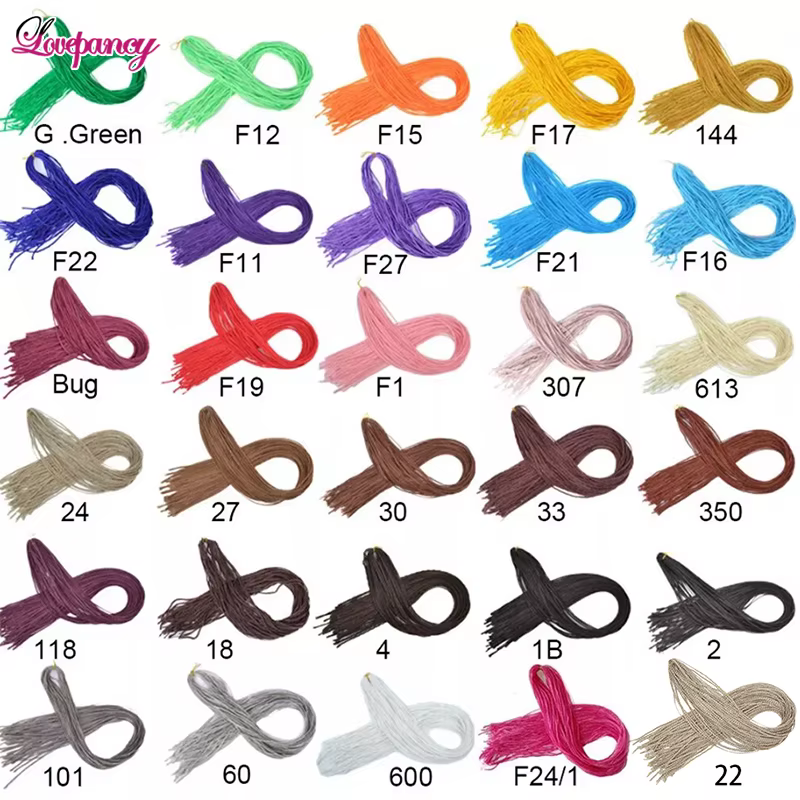 Zizi-Tresses Synthétiques au Crochet pour Femme