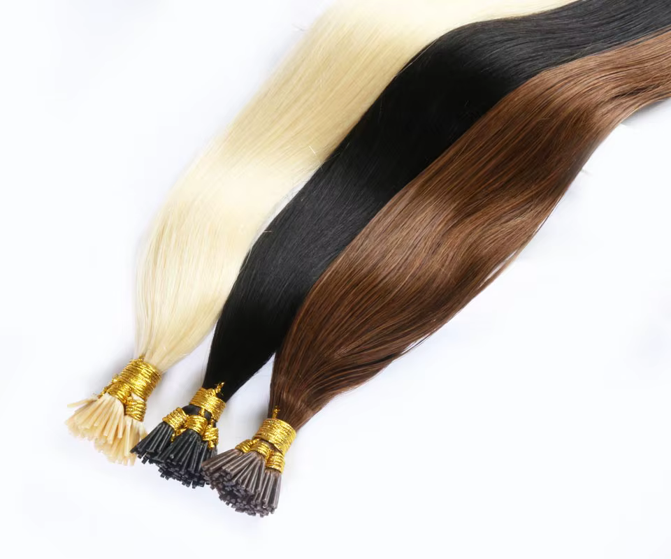 Extensions de Cheveux Naturels Remy Lisses Faits à la Machine