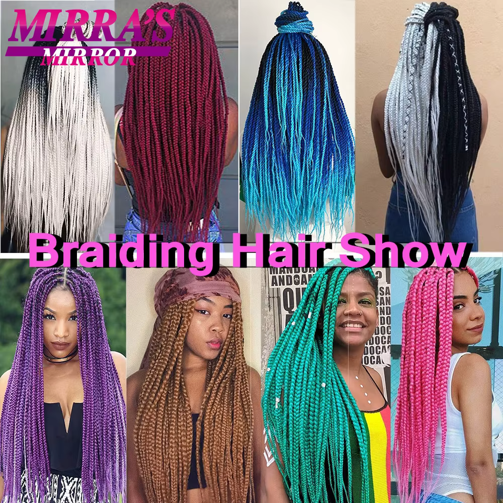Tressage cheveux pré-étirés 26 pouces Extensions