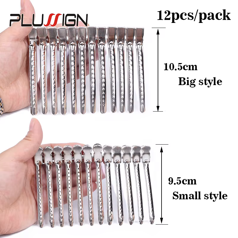 Pinces à cheveux en métal pour coiffure