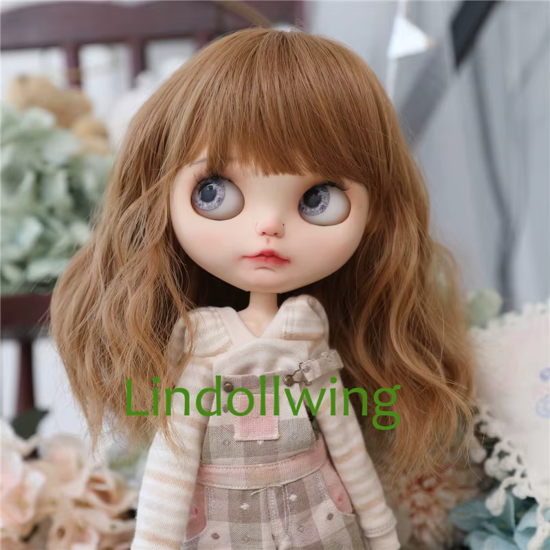 Perruque Blyth bouclée instantanée, une collection de cheveux, 9-10 pouces